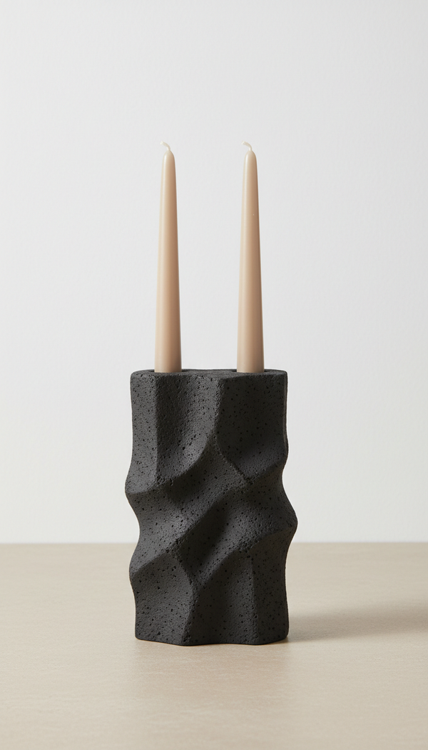 Sculptural Candleholder